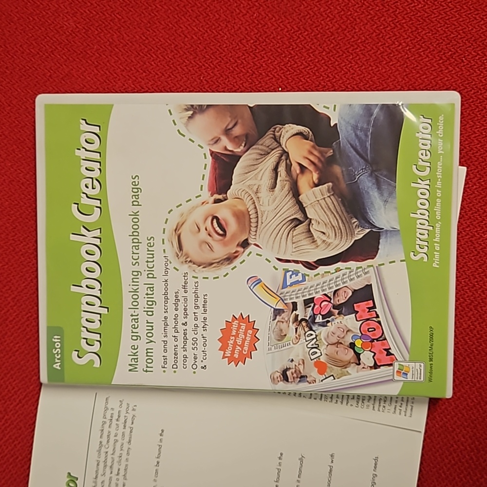 ArcSoft Scrapbook Creator CD for Windows see photos for specifics digital art